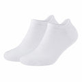 Calzini alla caviglia 35-38 in tessuto bianco a maglia per uso quotidiano