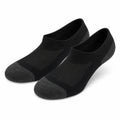 Calze corte 39-42 in maglia elasticizzata nero/grigio per attività quotidiane